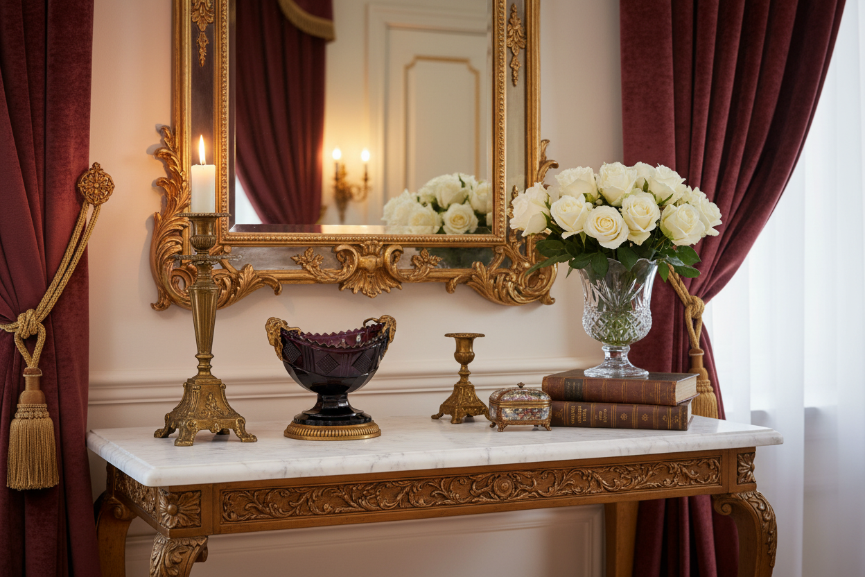 Russian crystal bowl attributed to the Imperial Glass Co.