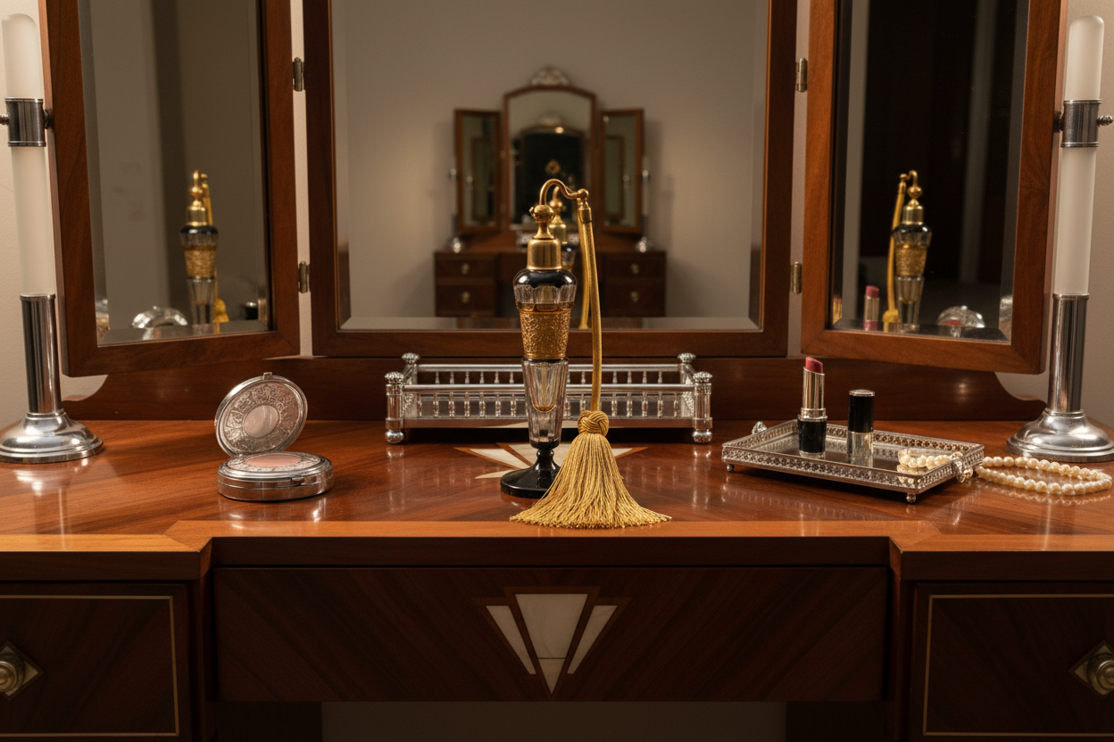 MOSER crystal perfume bottle