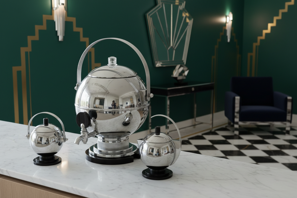 Service à café Art Déco «Harmony» — Manning Bowman (1938)