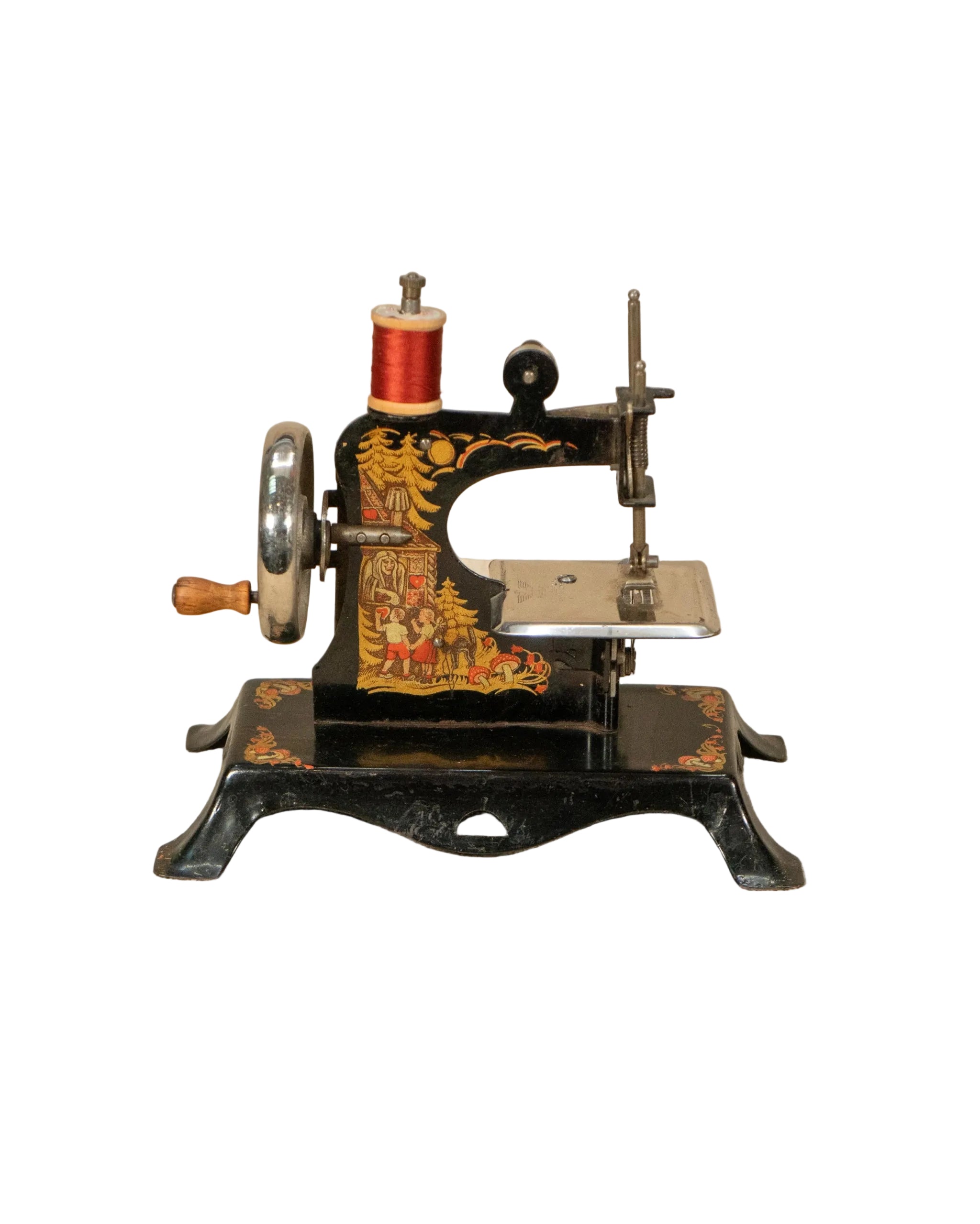 Miniature Hansel and Gretel Sewing Machine – Casige Germany 1920 – Les ...