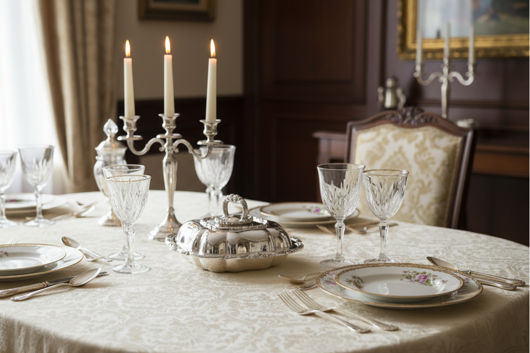 Covered serving dish