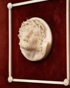 Bas-relief sculpté du Christ - Art sacré, Gênes, XVIIIe