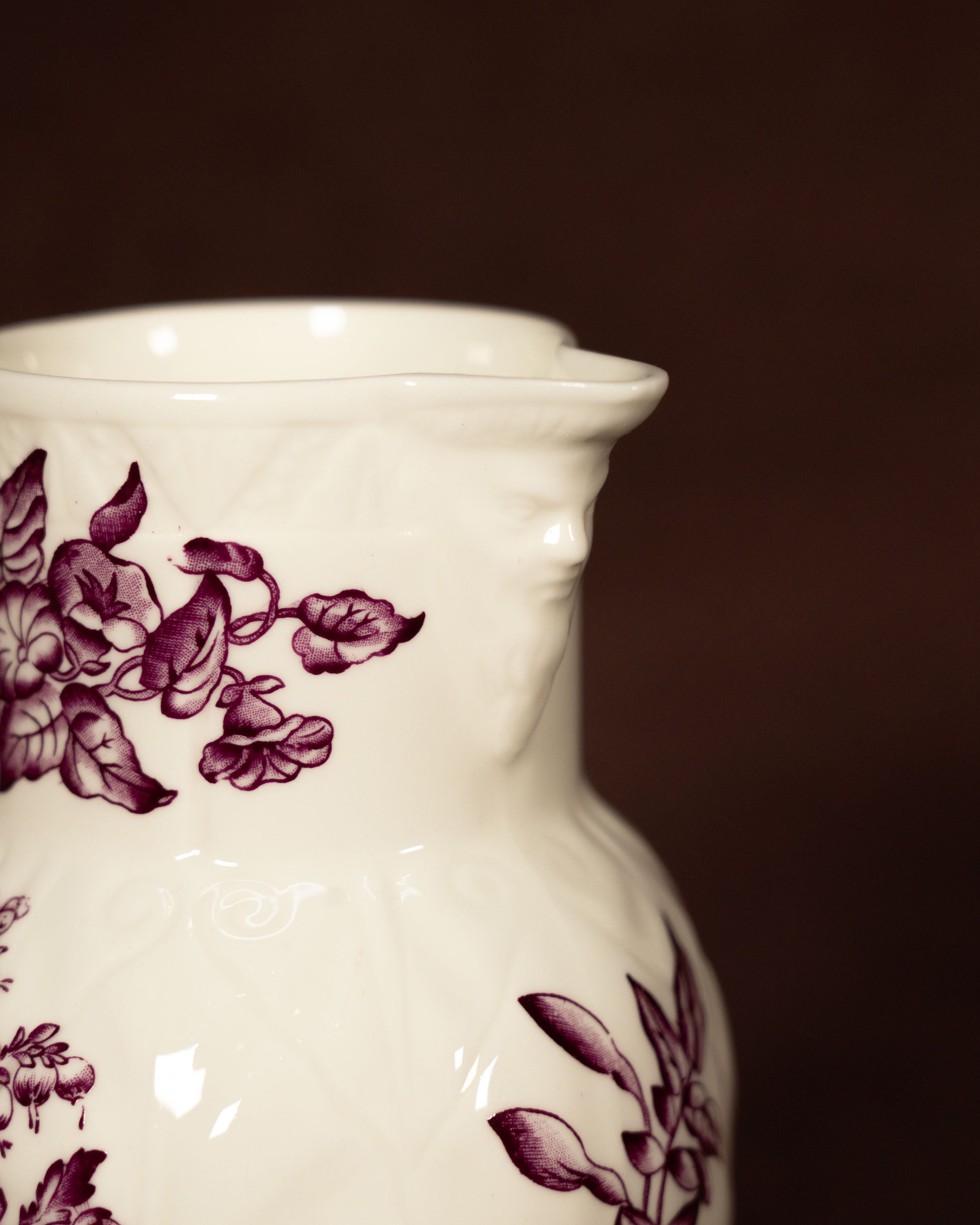 Pichet en porcelaine Royal Worcester