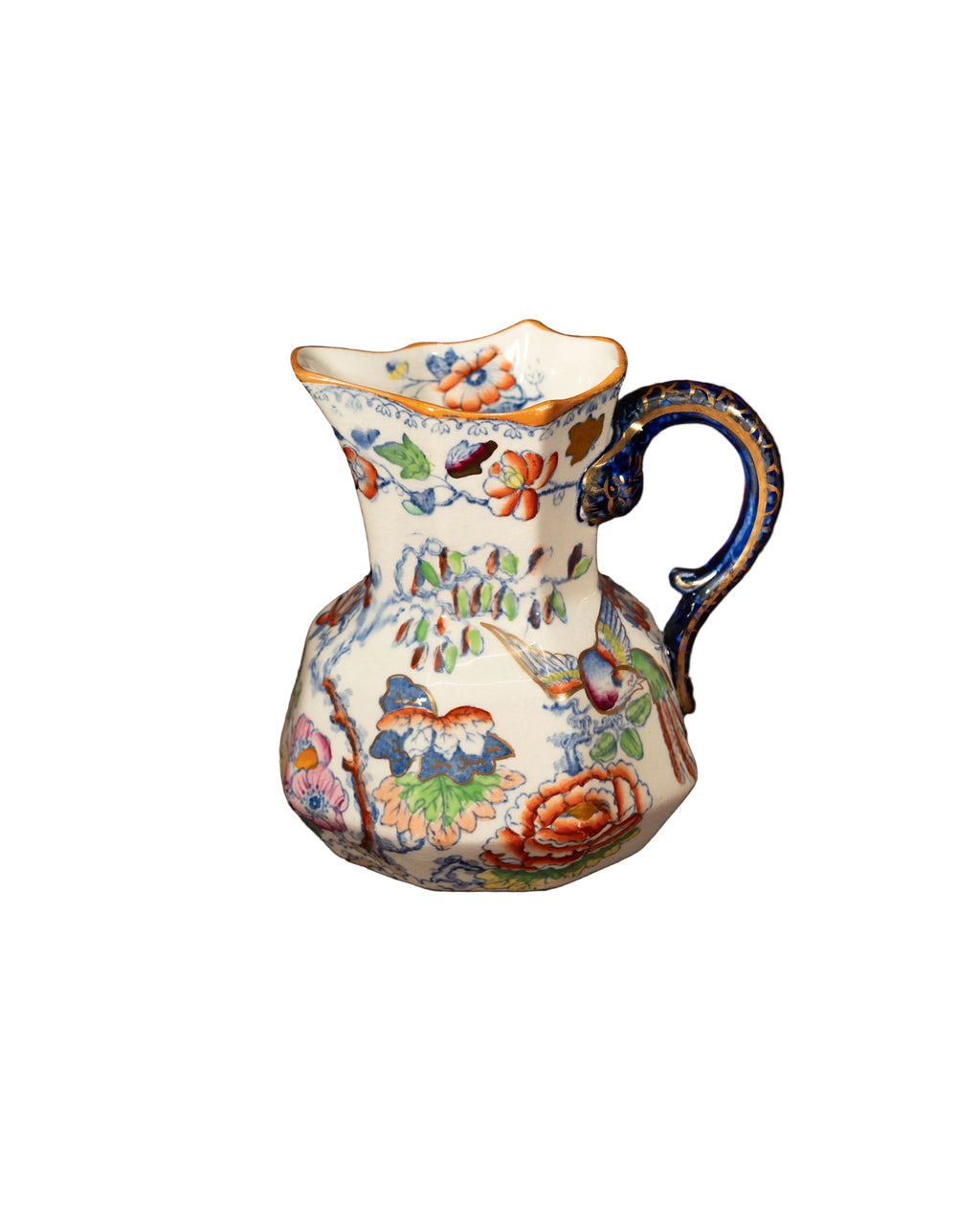 Mason's Floral Pitcher - English Ironstone China