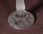 Frosted glass chandelier