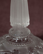 Frosted glass chandelier