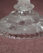 Frosted glass chandelier