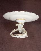 Paragon Fine Bone China Cake Stand — Frederick D. Hall, Double Warrant, 1939–1949