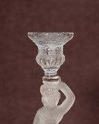 Frosted glass chandelier