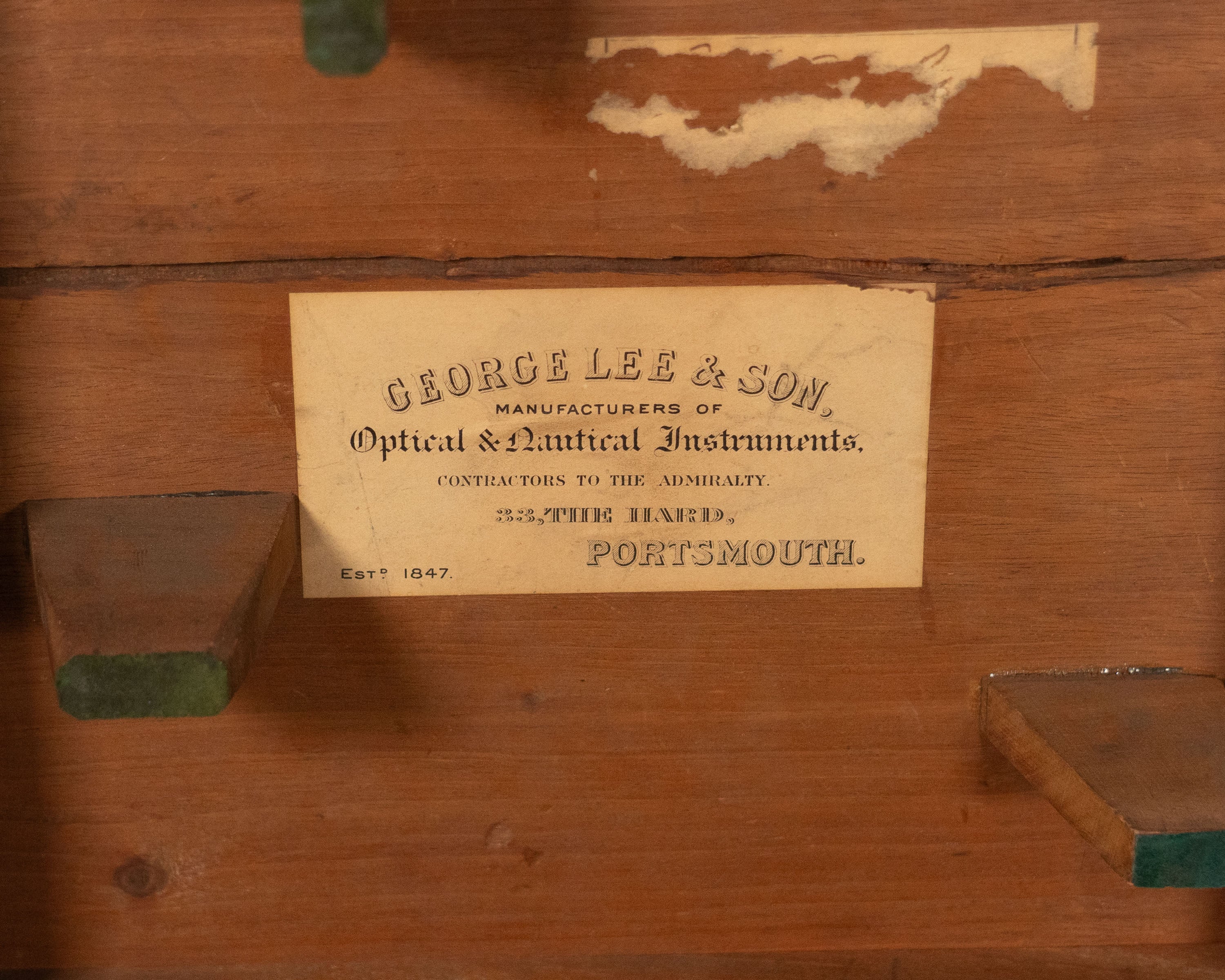 Sextant de navigation George Whitbread — Londres, vers 1850, coffret acajou complet