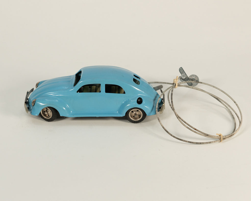 JNF Neuhierl Volkswagen Beetle toy — Occupied Germany, with original box