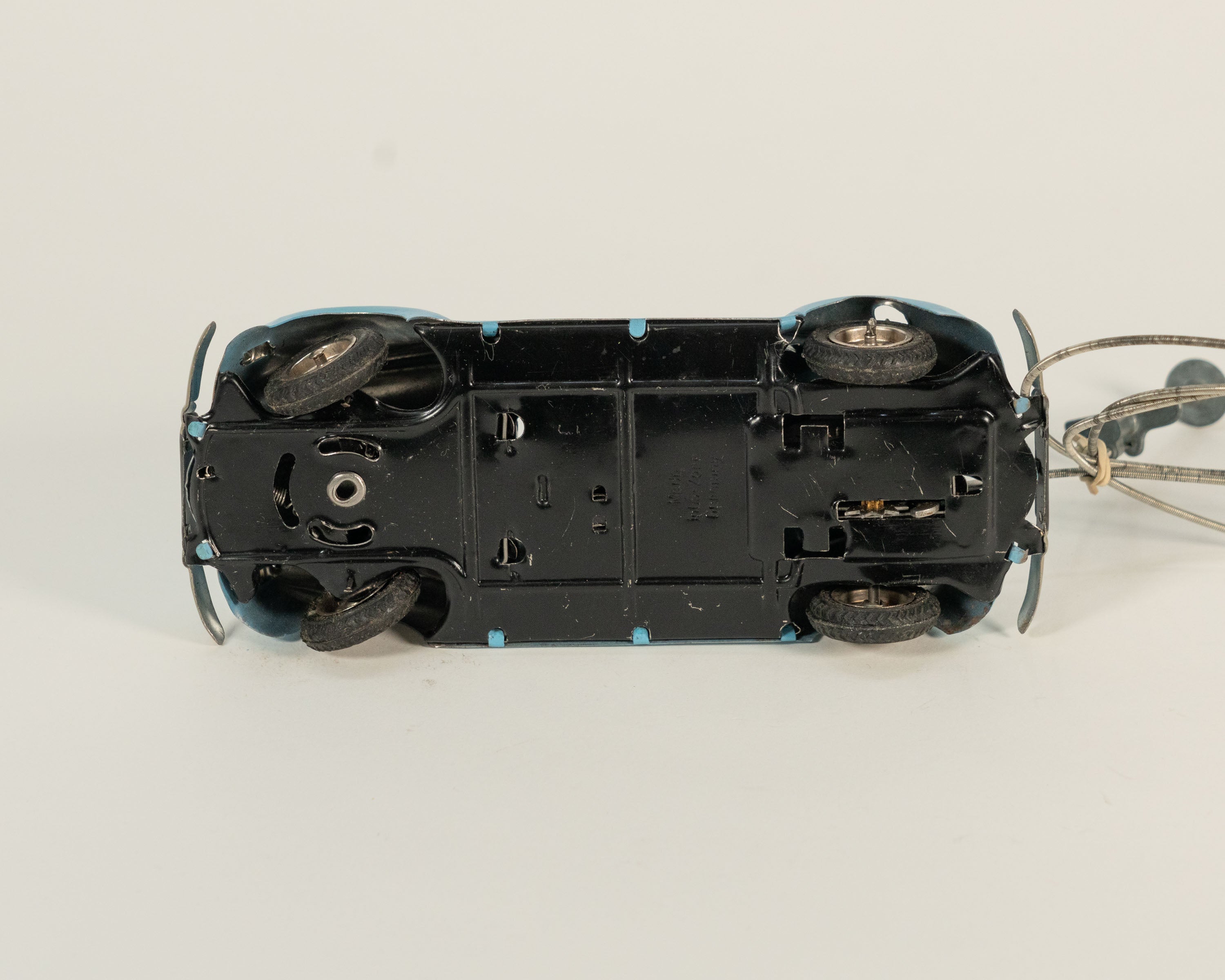 JNF Neuhierl Volkswagen Beetle toy — Occupied Germany, with original box