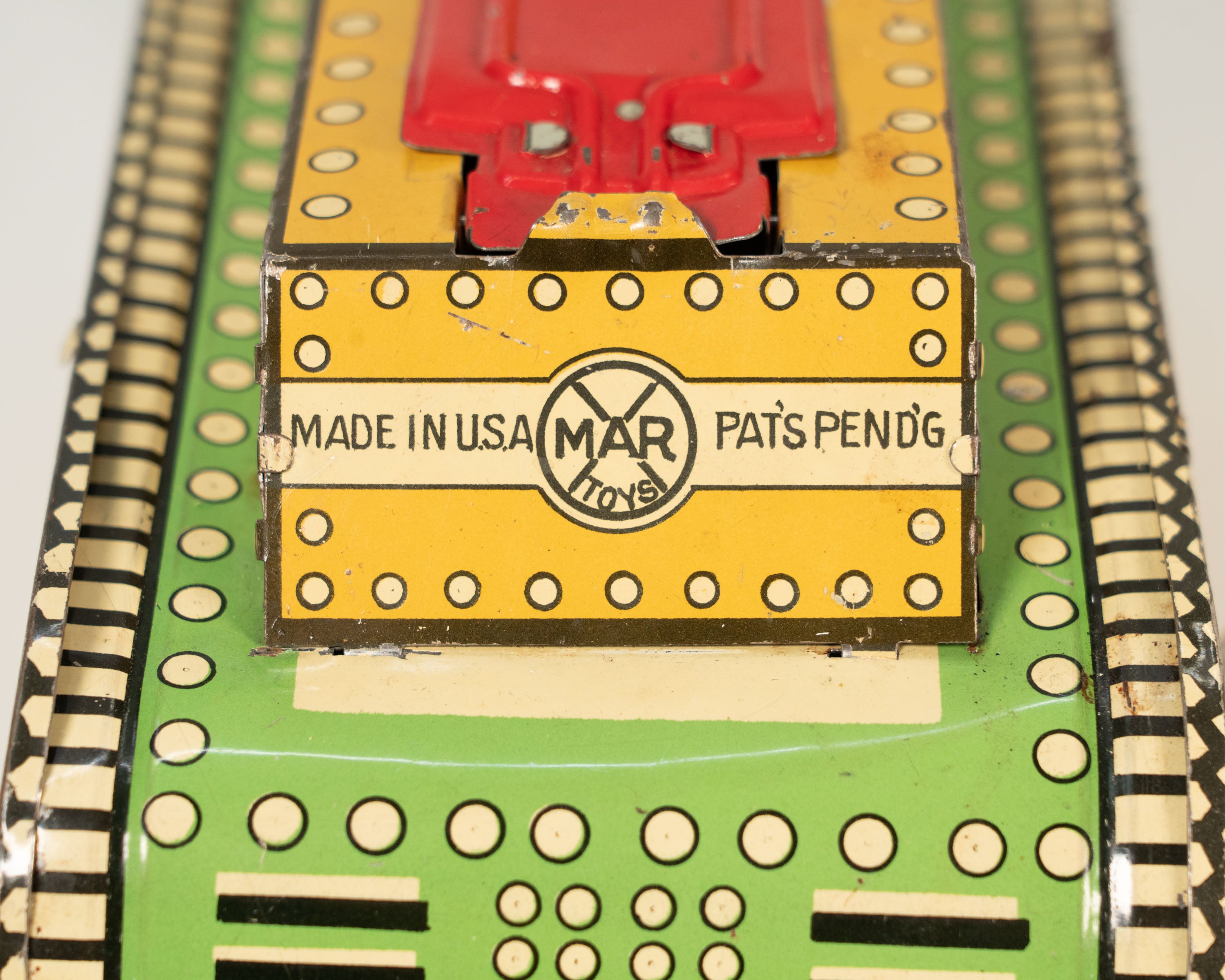 Tank jouet Marx Toys - États-Unis, années 1950–1960