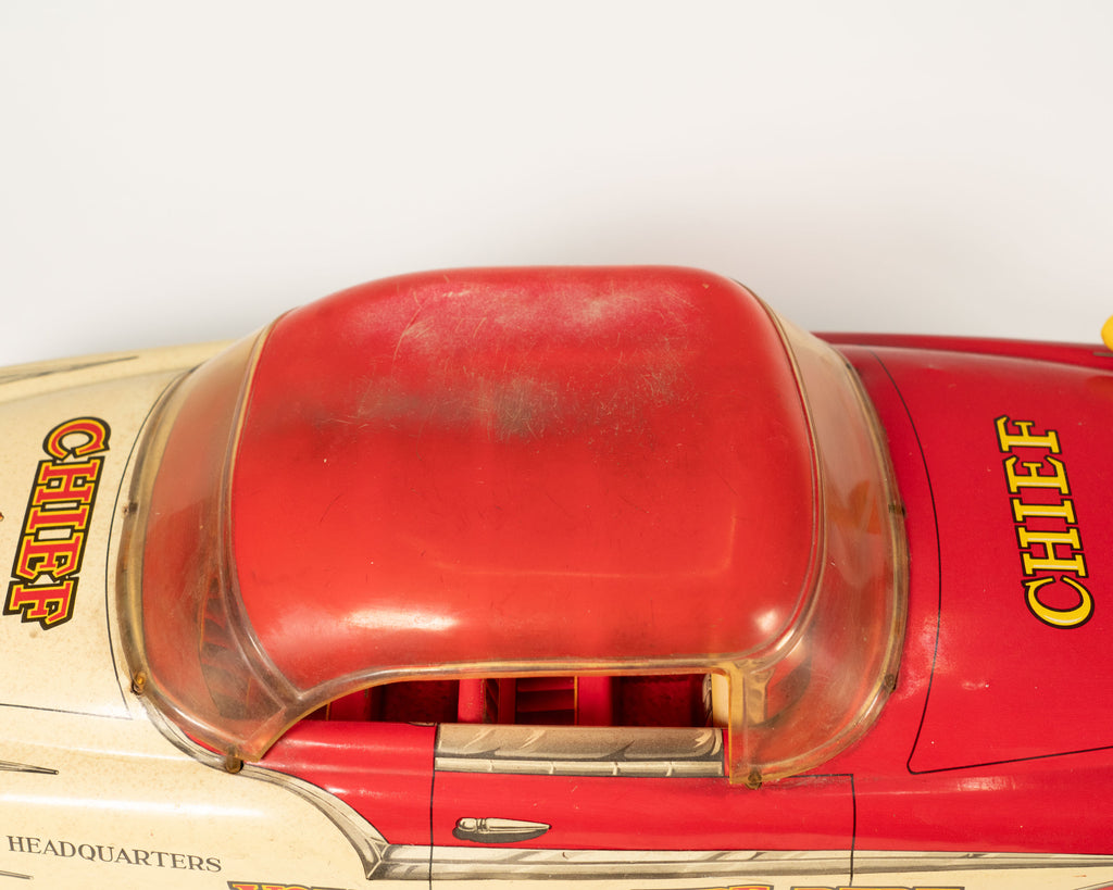 Marx Toys Toy Fire Engine - USA, mid-20th century