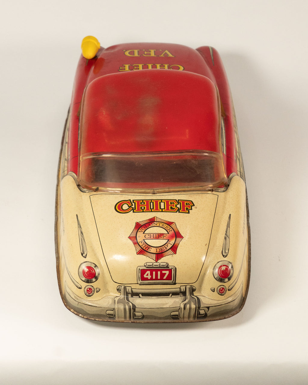 Marx Toys Toy Fire Engine - USA, mid-20th century