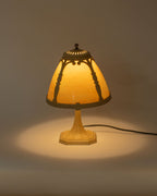 Lampe d’appoint à panneau en vitre