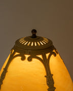 Lampe d’appoint à panneau en vitre