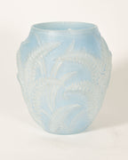 Art Nouveau Frosted Glass Vase