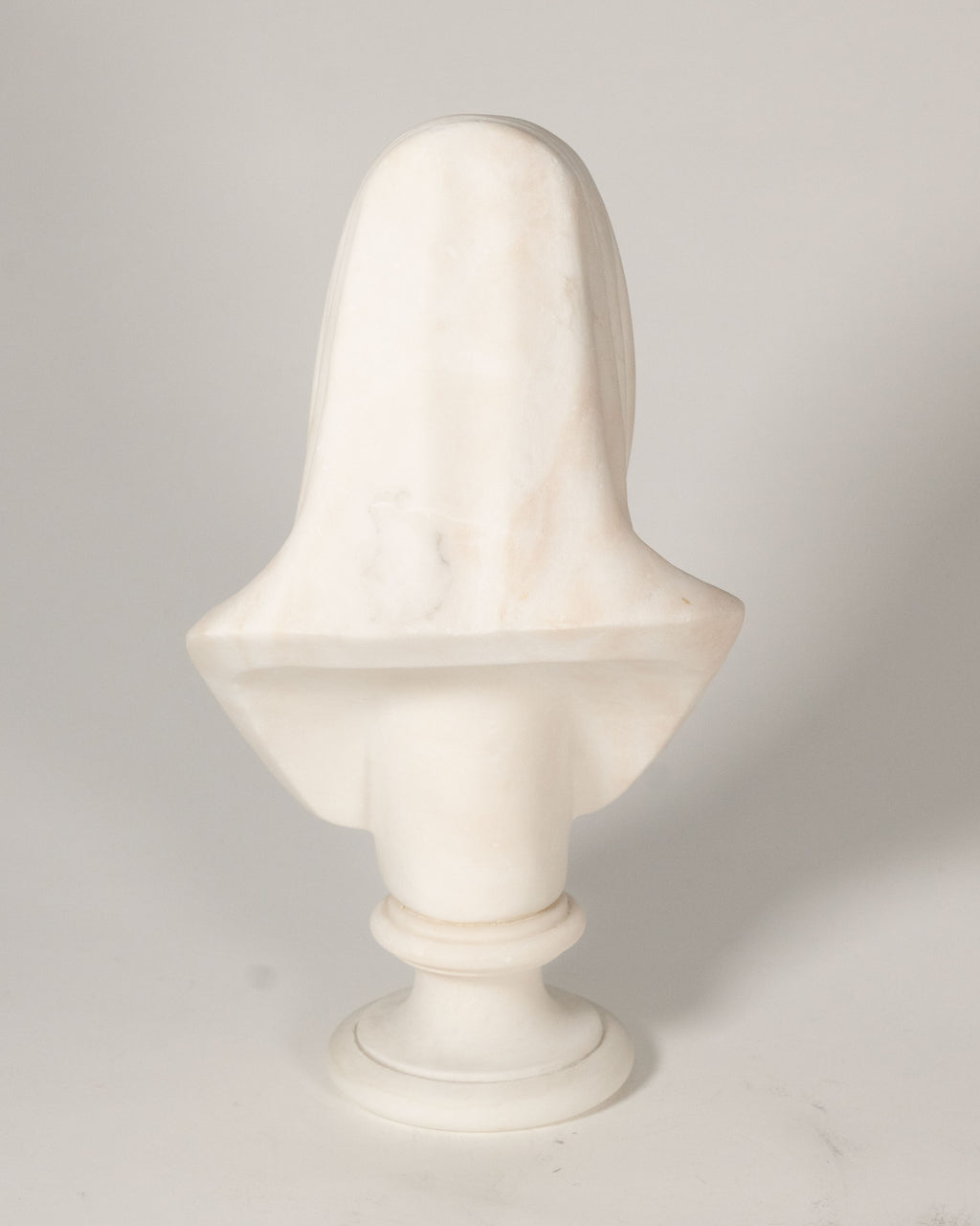 Marble bust Virgin Mary