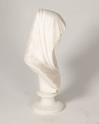Marble bust Virgin Mary