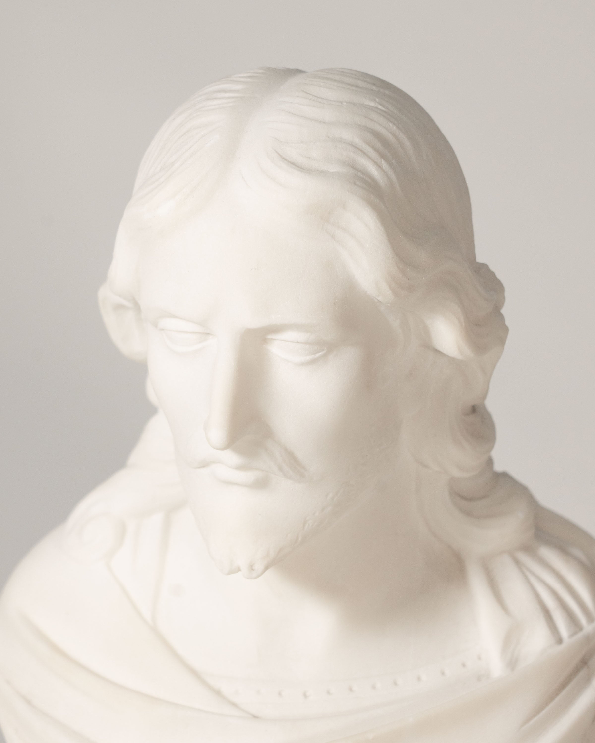 Buste en marbre Christ Italie
