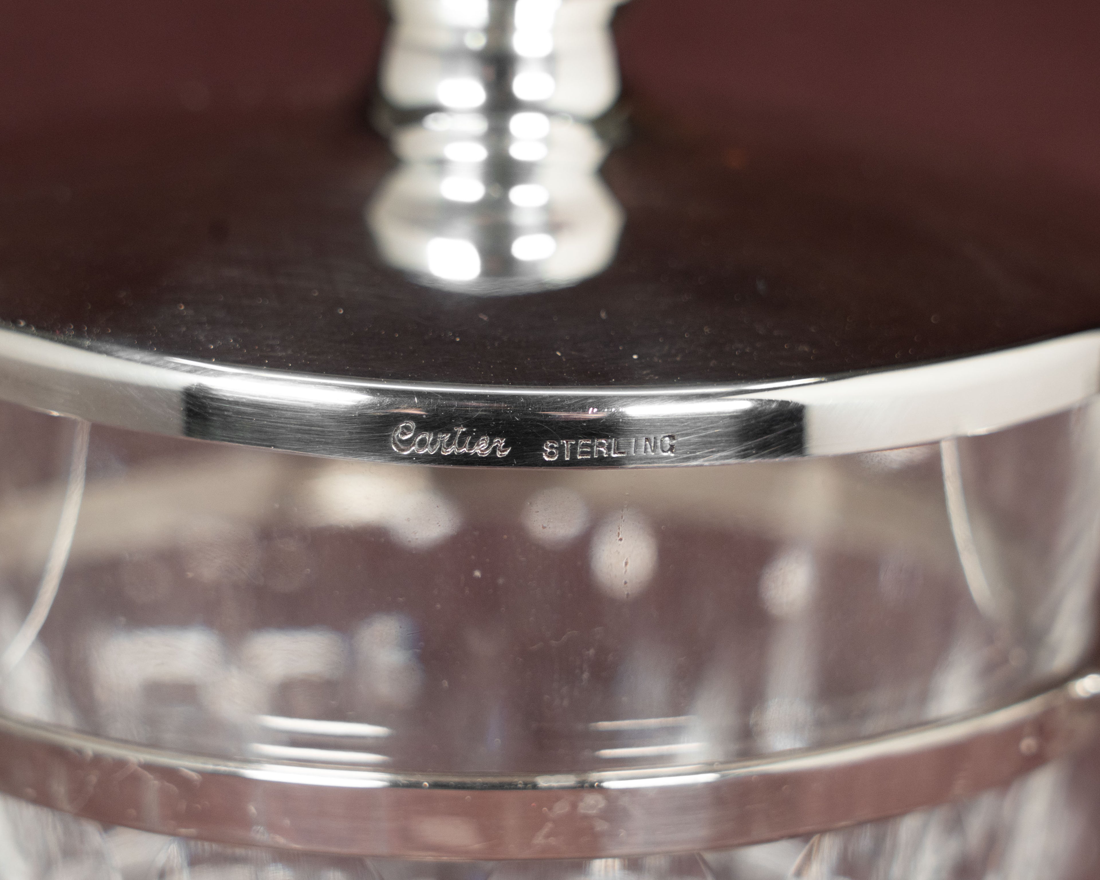 Service à caviar Cartier - France vers 1970