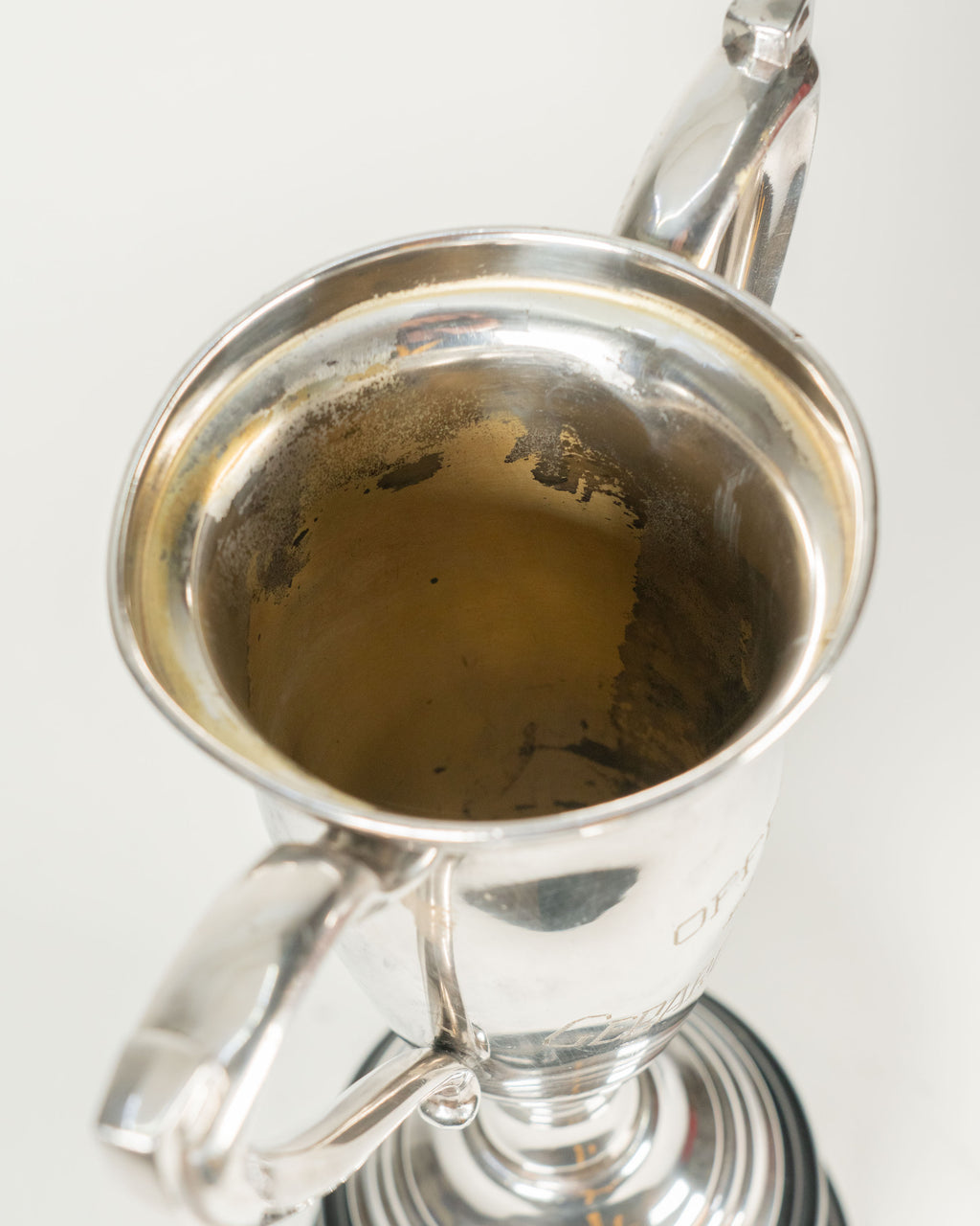 Trophée ancien en placage d’argent – Offert par Gérard Bolduc, pee-Wee Québec