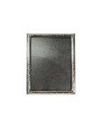 Cadre photo ancien en placage d’argent - 11 x 14 po