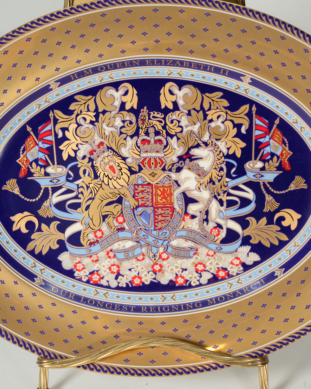 Queen Elizabeth II Collector's Plate — Limited Edition