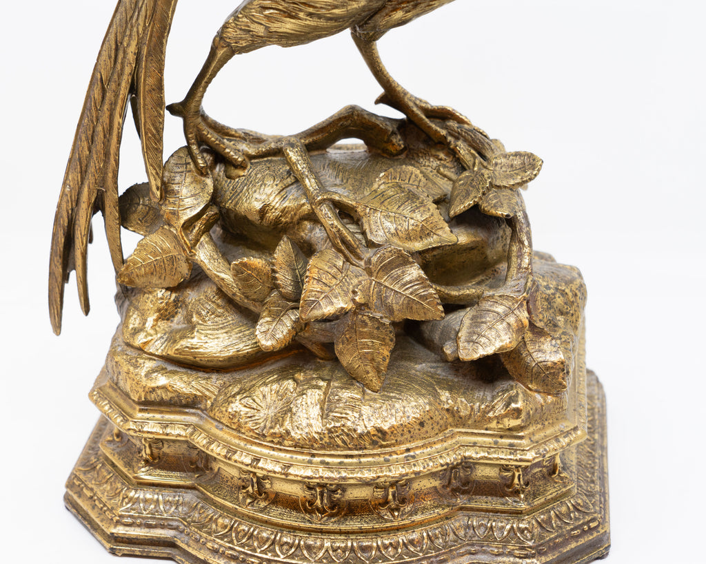Pheasant attributed to Jules Moigniez (1835–1894) – French animal sculpture