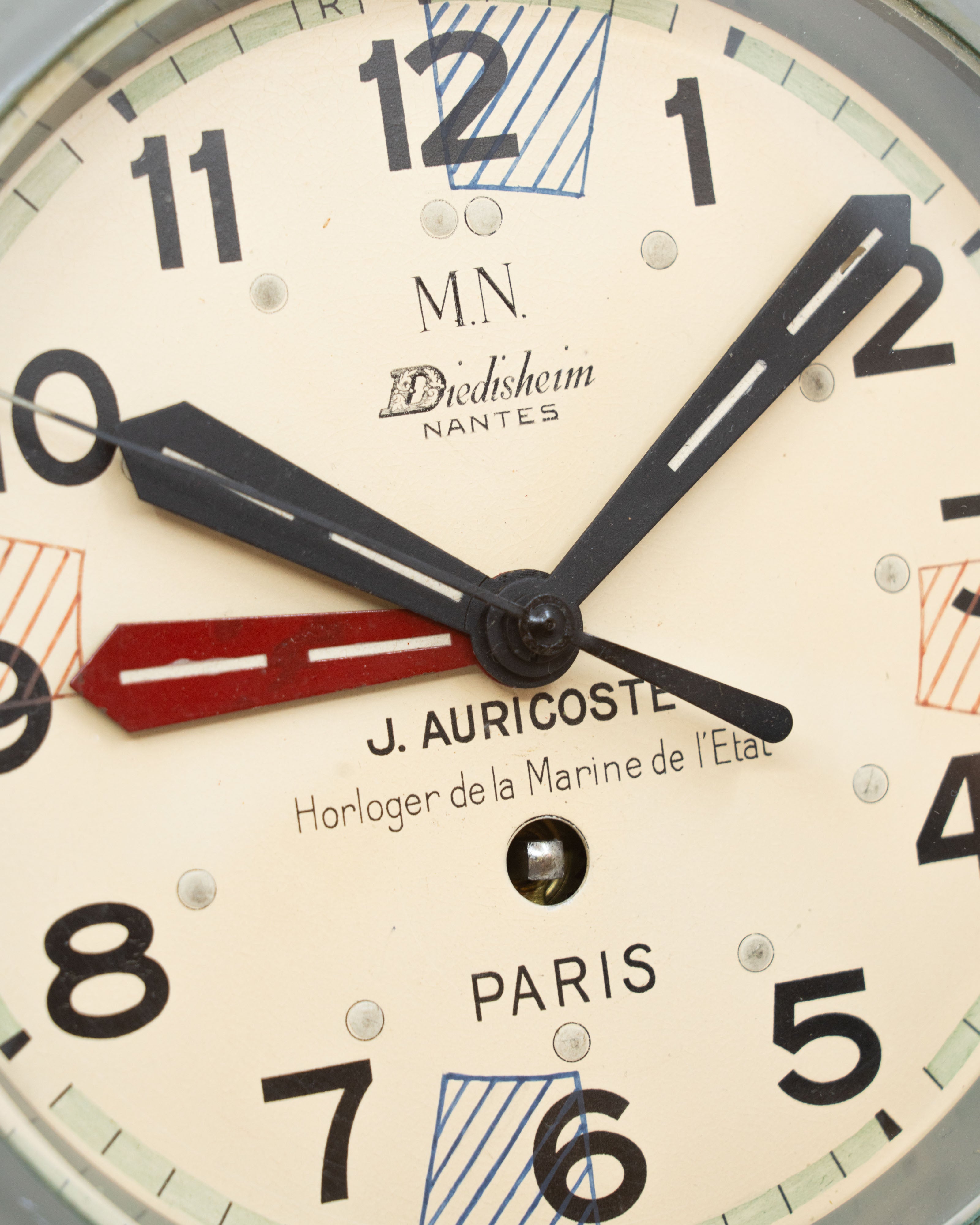 French marine clock Auricoste – France circa 1940