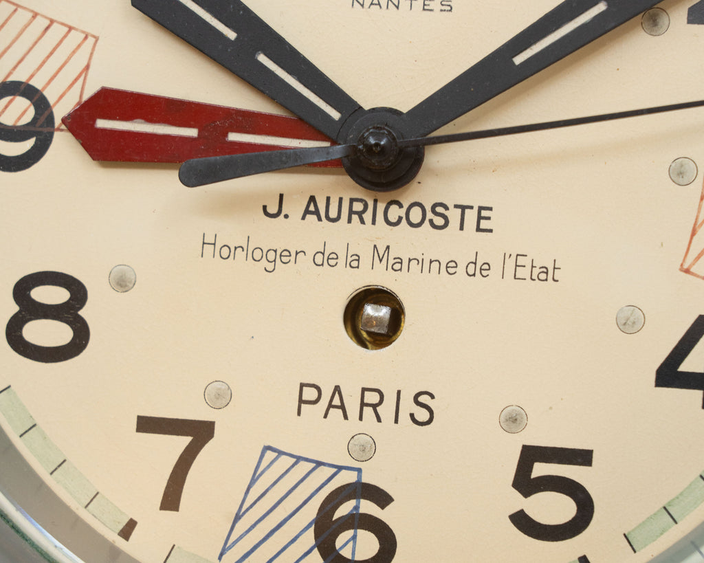 French marine clock Auricoste – France circa 1940