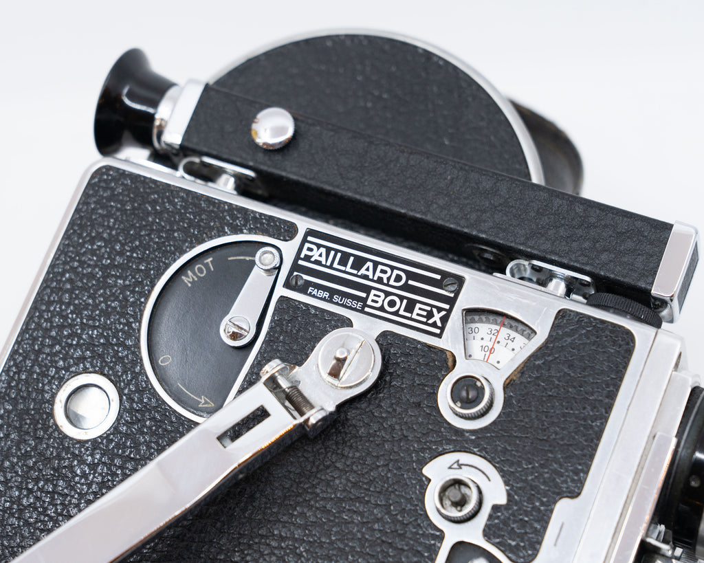 Caméra ciné Paillard Bolex H16 – 4 objectifs dont Angénieux 20–80mm, boîte d’origine