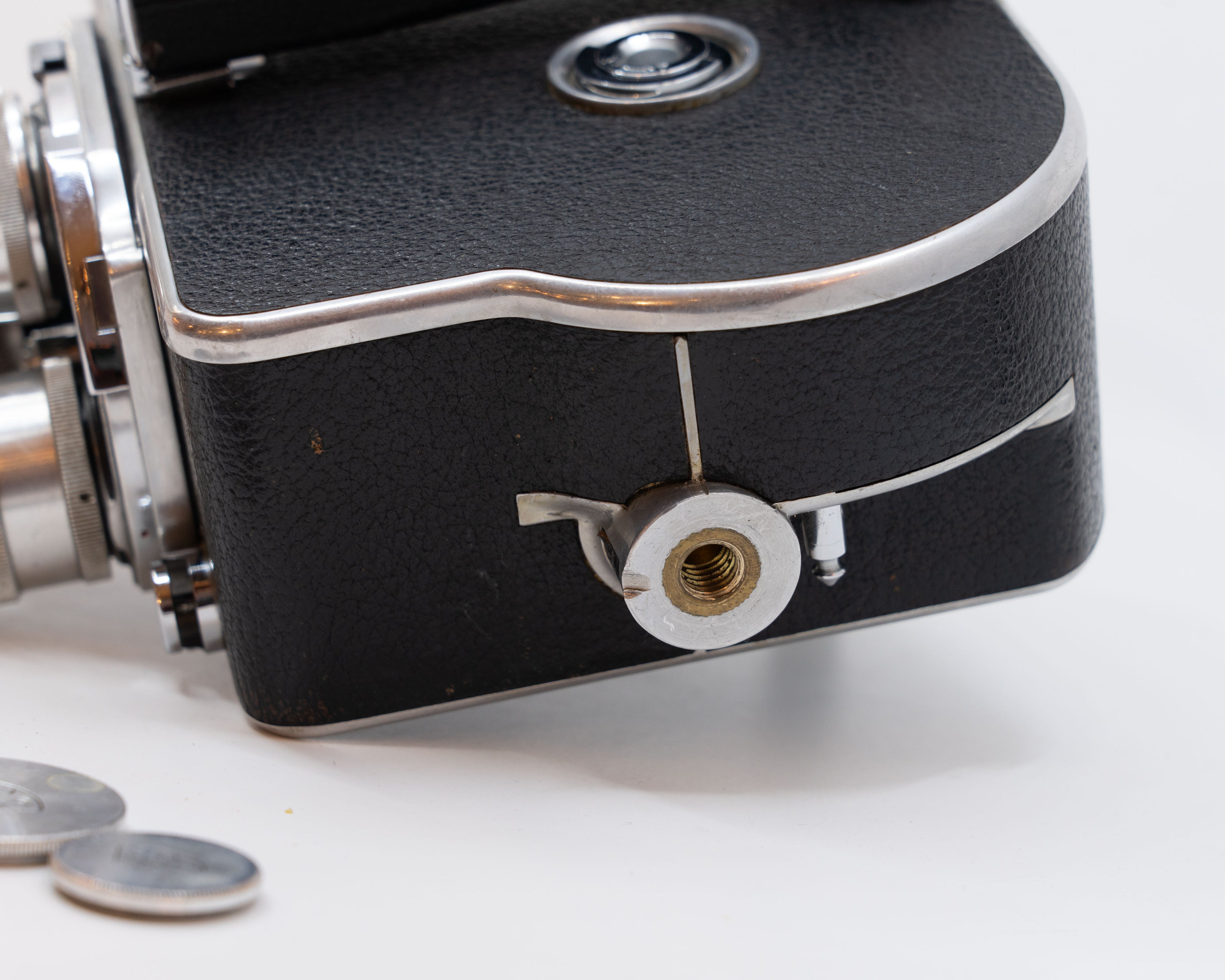 Caméra ciné Paillard Bolex H16 – 4 objectifs dont Angénieux 20–80mm, boîte d’origine