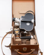 Caméra ciné Paillard Bolex H16 – 4 objectifs dont Angénieux 20–80mm, boîte d’origine