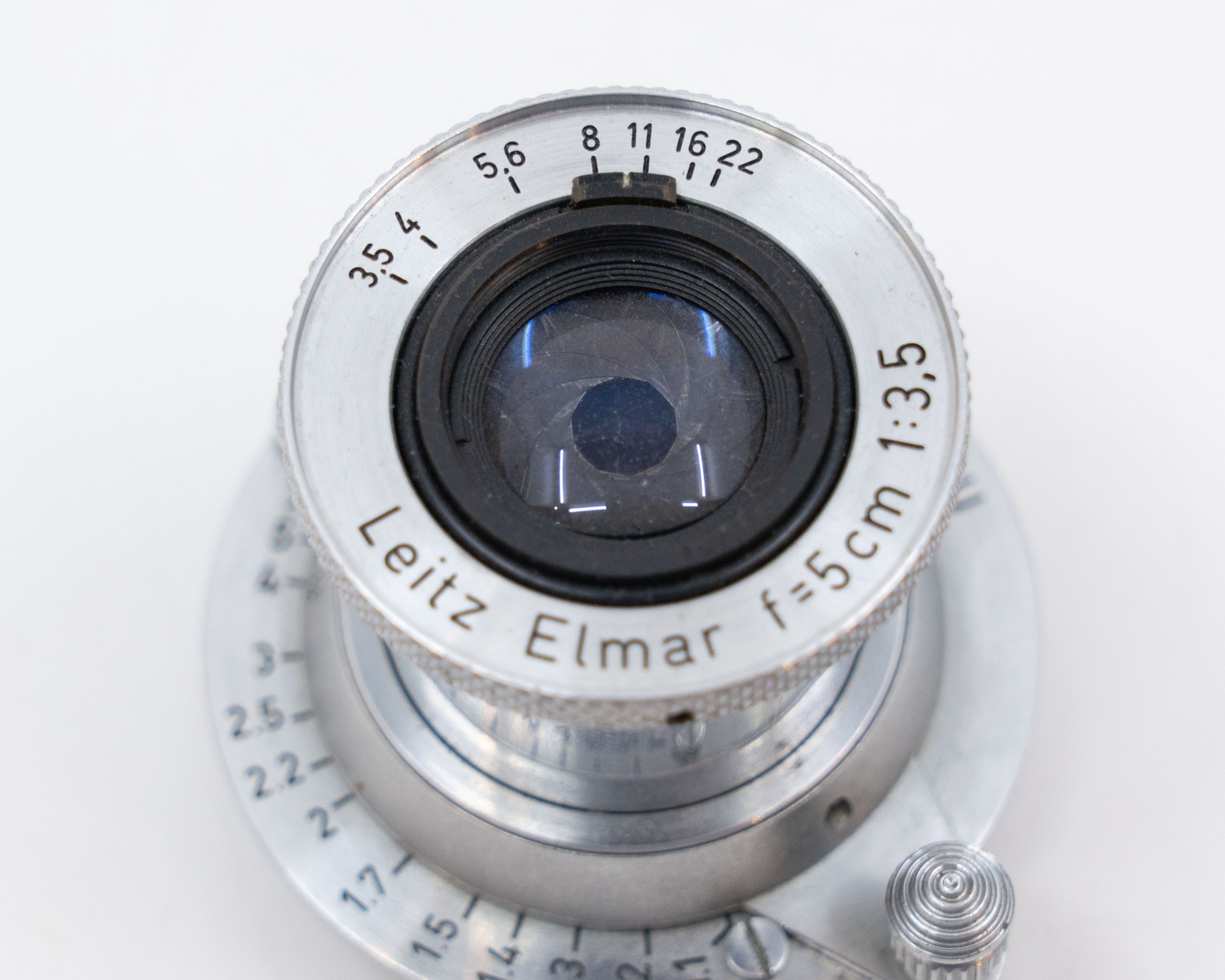 Objectif Leitz Elmar 50mm f/3.5 – Monture L39