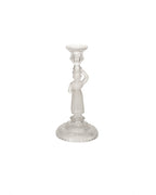 Frosted glass chandelier