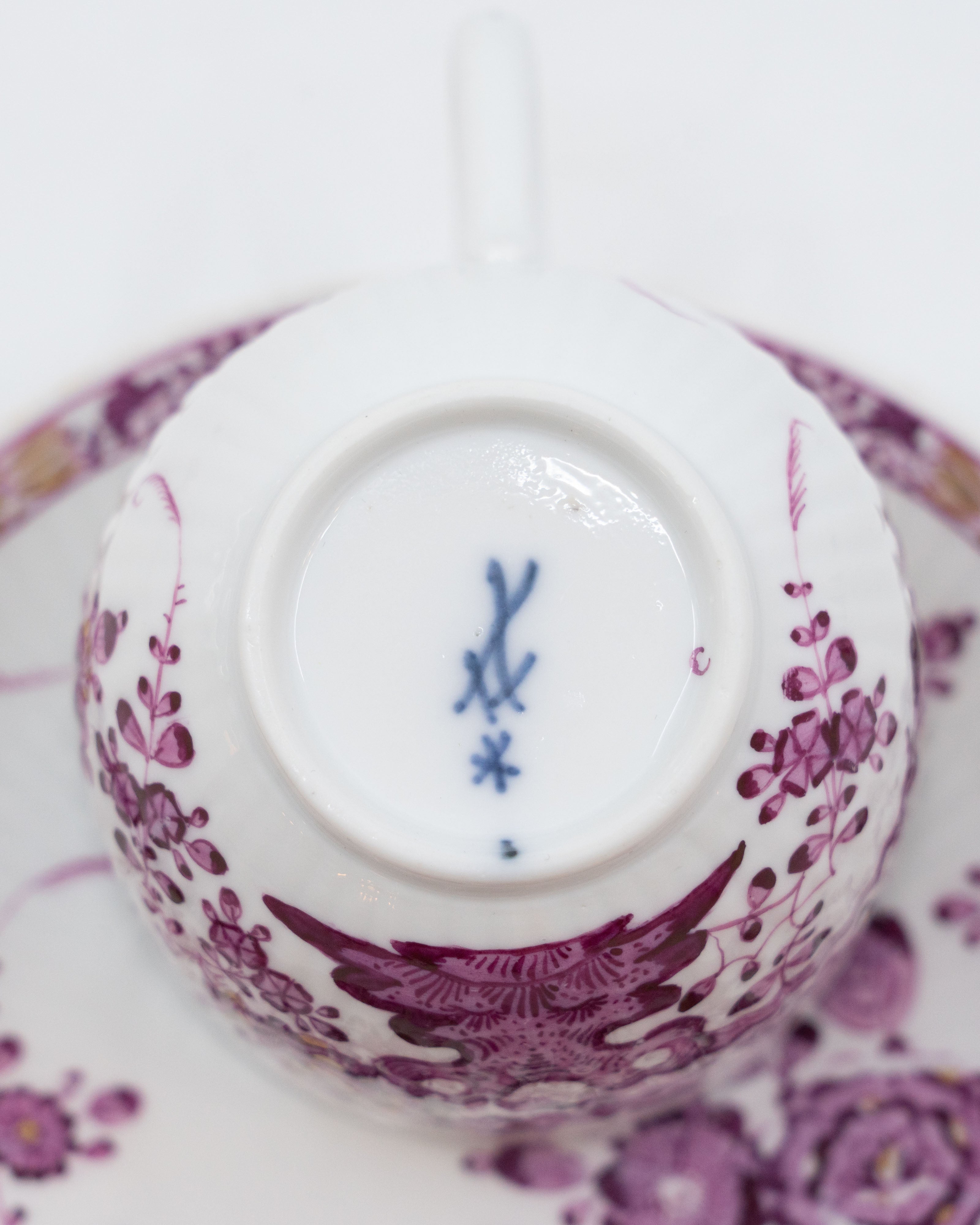 Tasse à thé de collection Meissen - XVIIIe