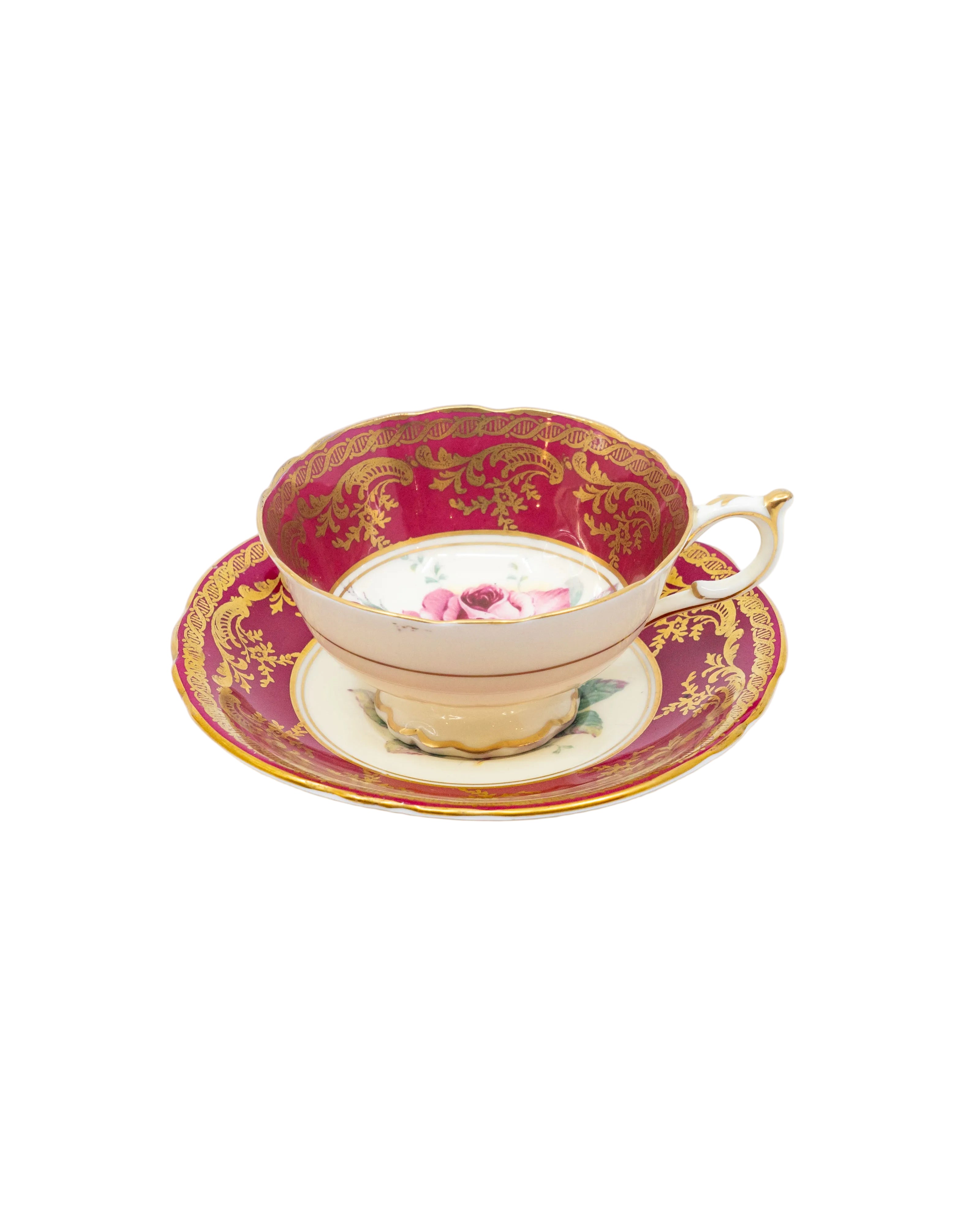 Paragon double warrant Floating Rose collectible teacup