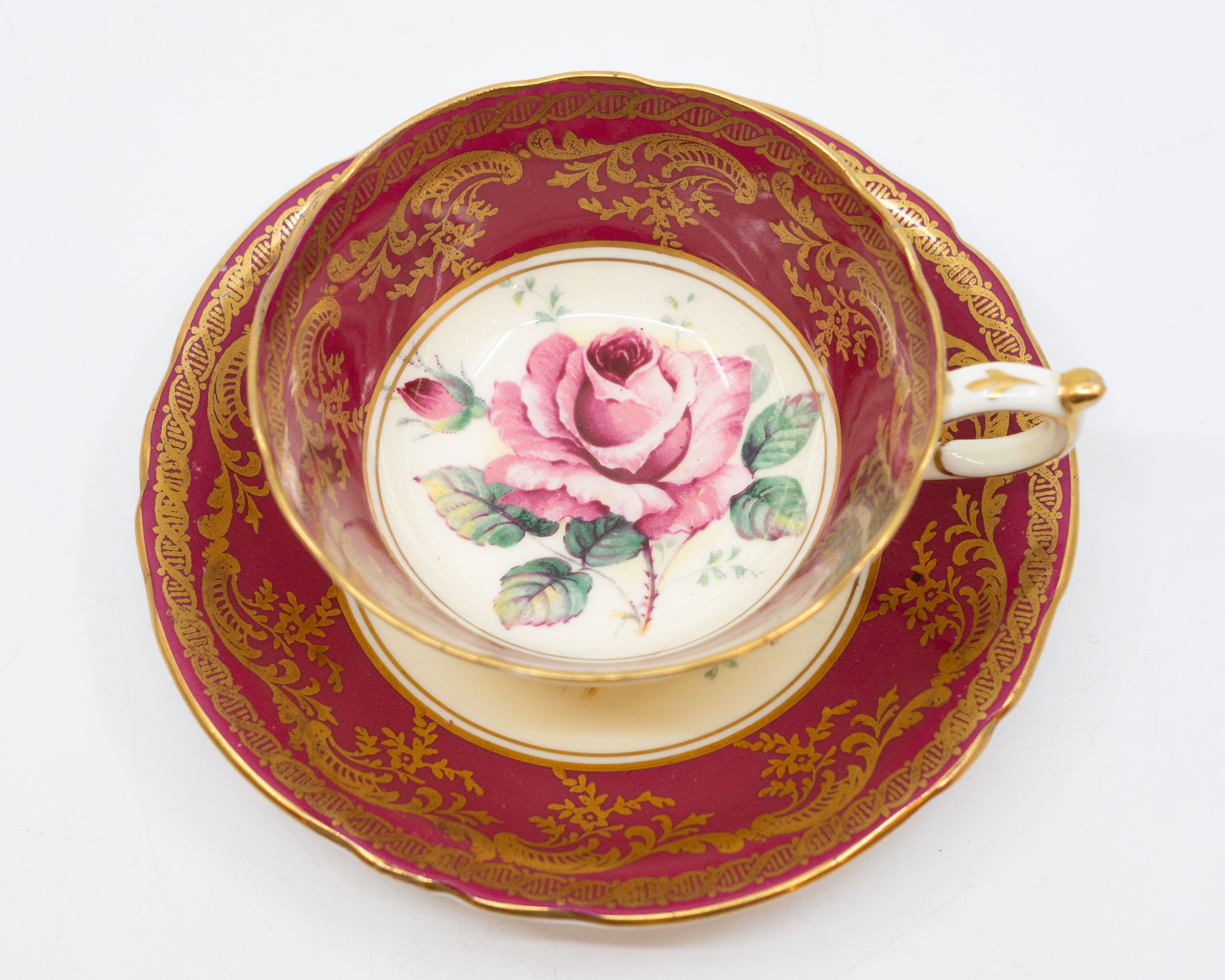 Paragon double warrant Floating Rose collectible teacup