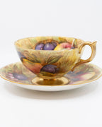 Tasse à thé de collection Aynsley décor Orchard