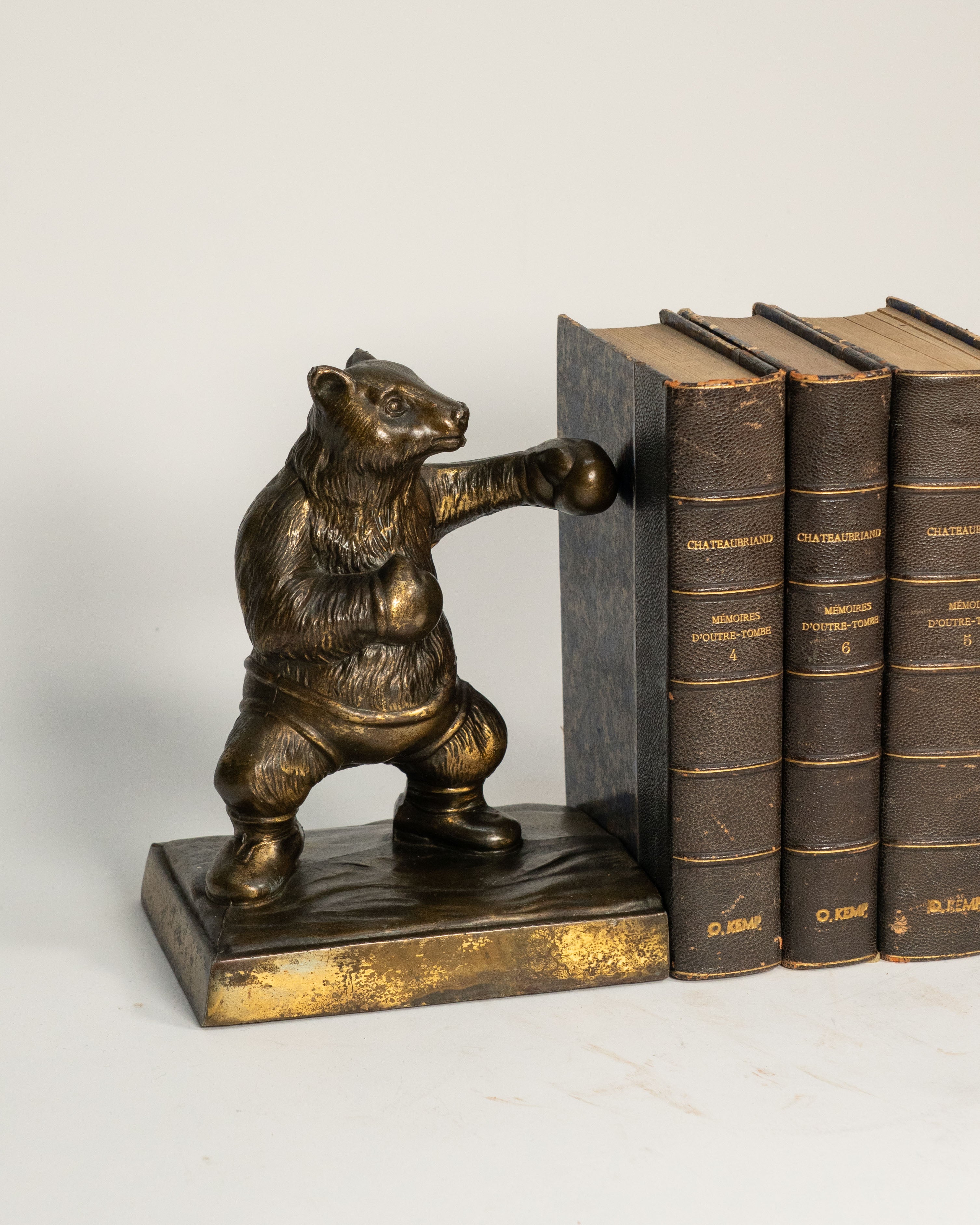 Appuis-livres Bear & Bull - marché bousier