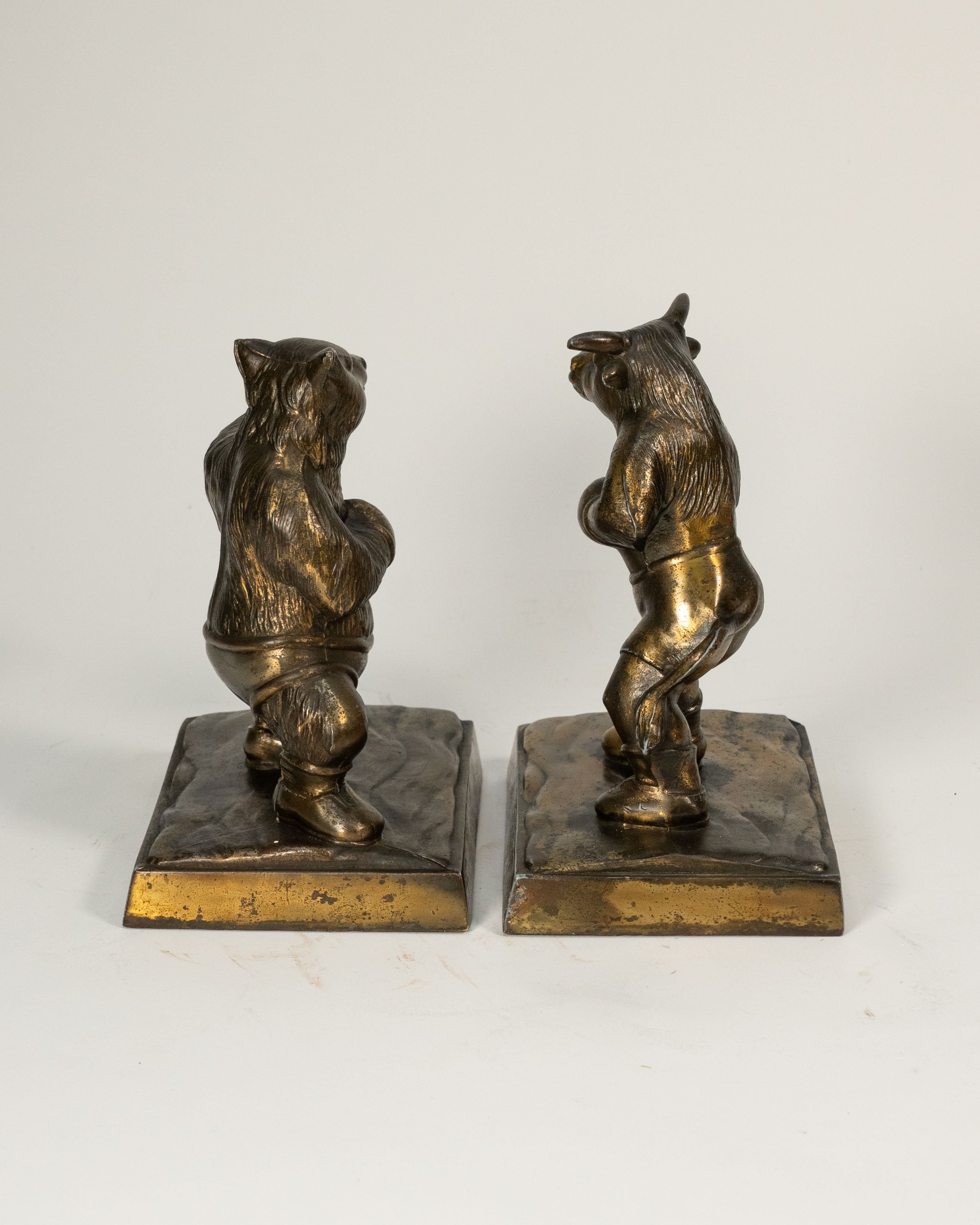 Appuis-livres Bear & Bull - marché bousier