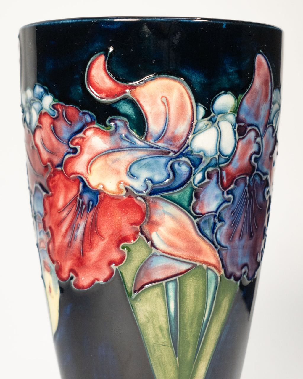 Moorcroft Orchid Pattern Vase
