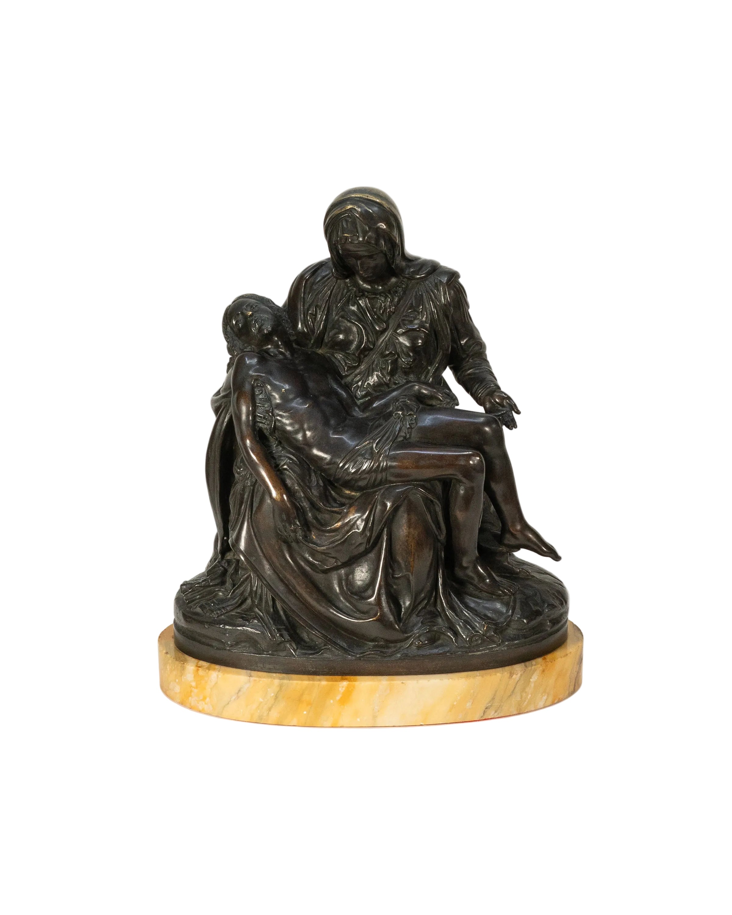 La Pieta - Bronze d'après Michel-Ange vers 1900