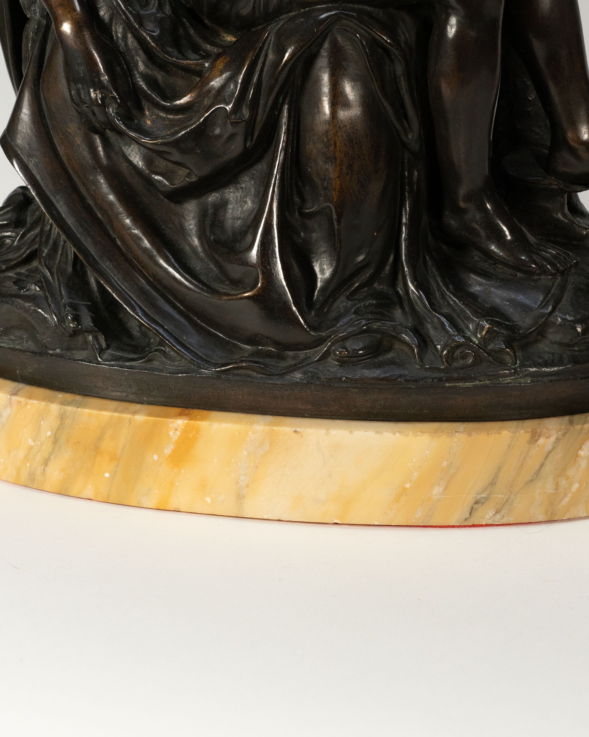 La Pieta - Bronze d'après Michel-Ange vers 1900