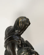 The Pietà - Bronze after Michelangelo circa 1900