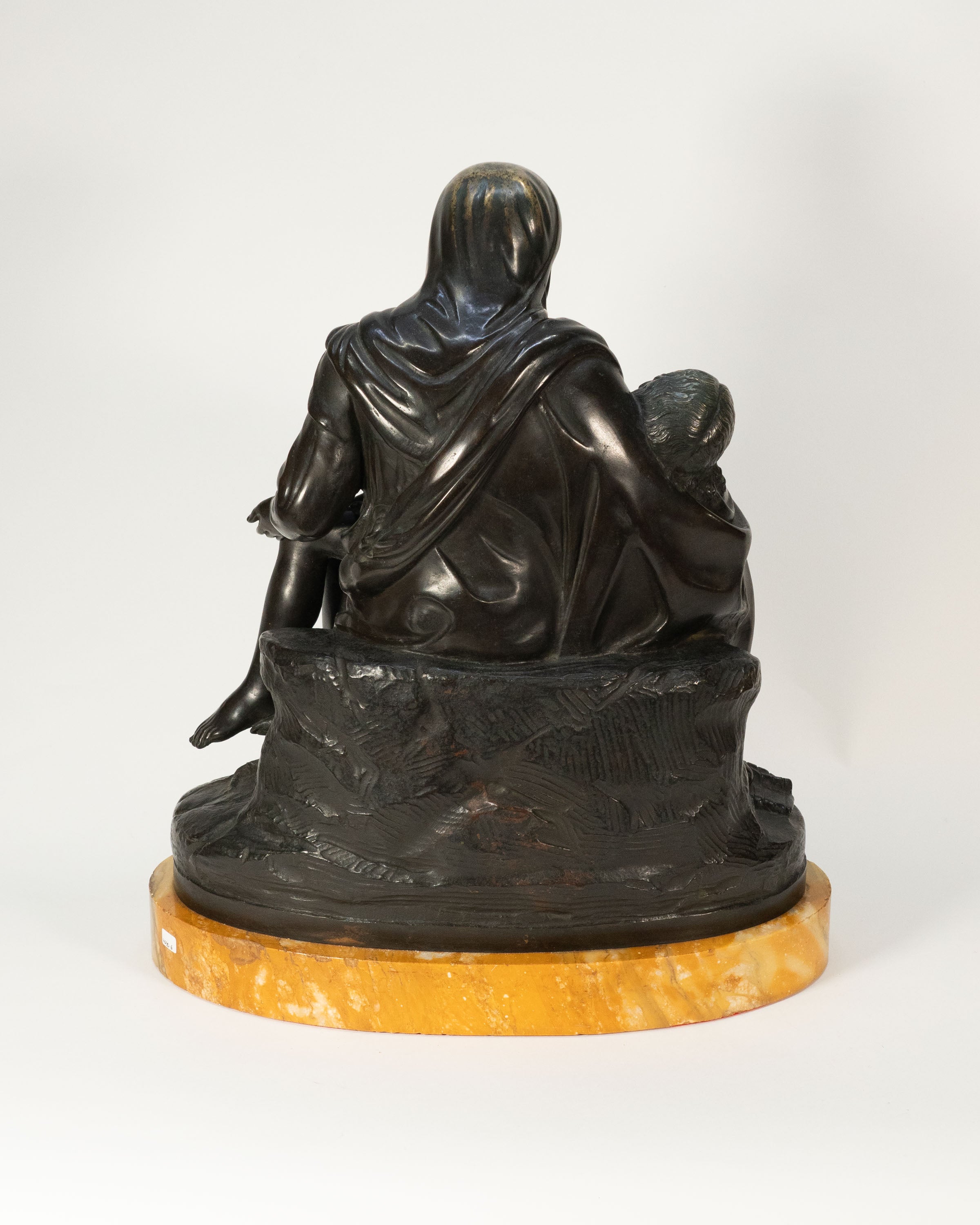 The Pietà - Bronze after Michelangelo circa 1900