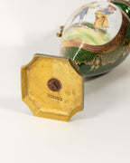 Decorative French porcelain and bronze vase
