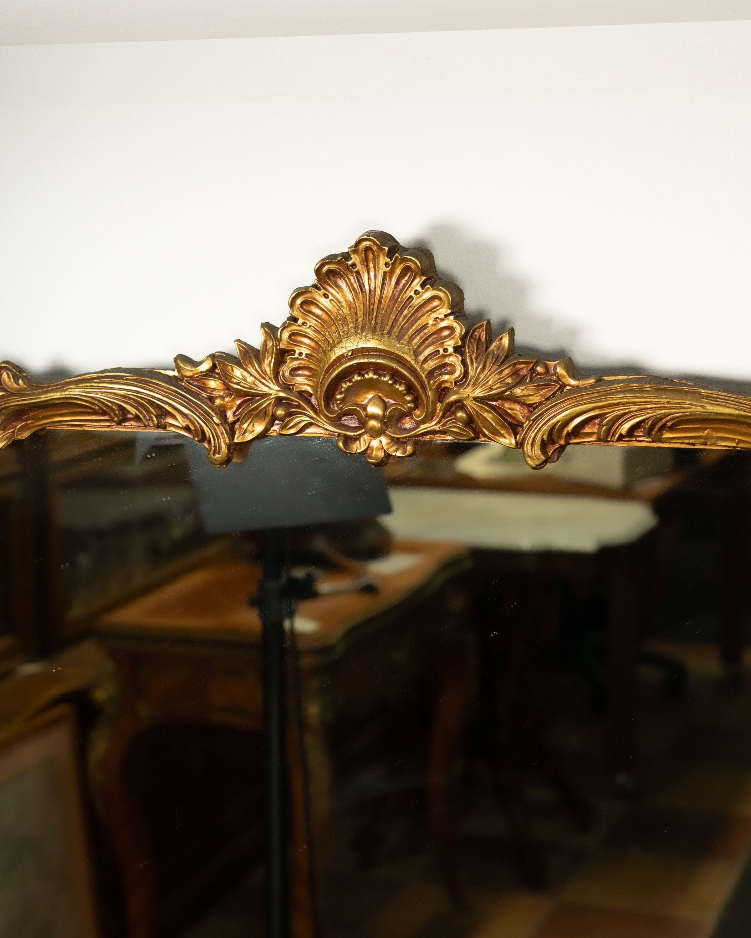 Louis XV style gilded plaster mirror – circa 1900